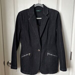 Lauren Ralph Lauren Women’s Denim Look Blazer Jacket